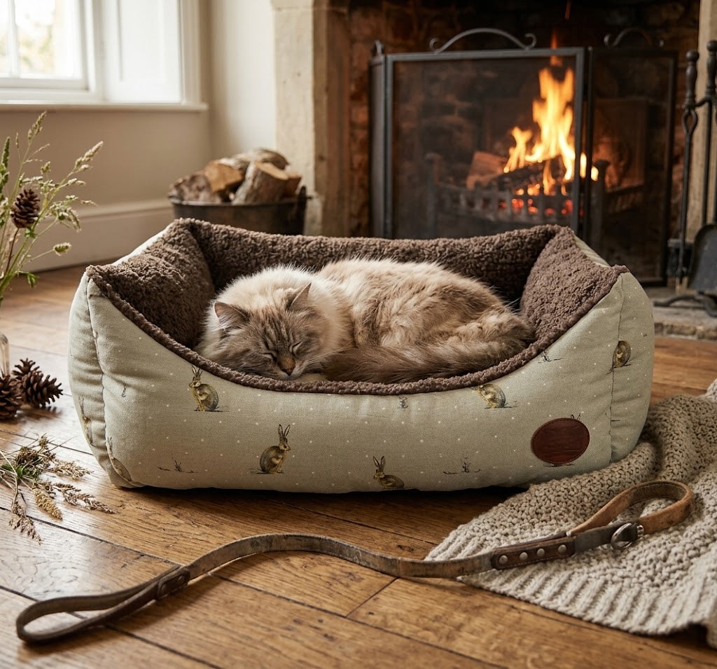 Country Hare Softie Pet Bed - for dogs Snug and Cosy Pets