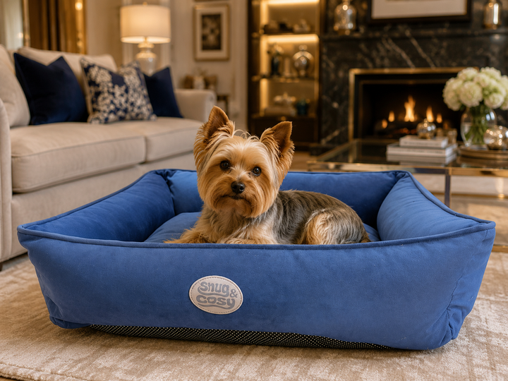Charlie Dog Pet Bed – Luxurious Velvet Design for Ultimate Comfort - Dog Bed for dogs Snug and Cosy Pets