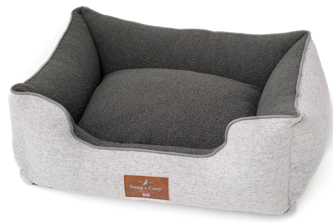 HERITAGE TWEED HIGH SIDED DOG BED