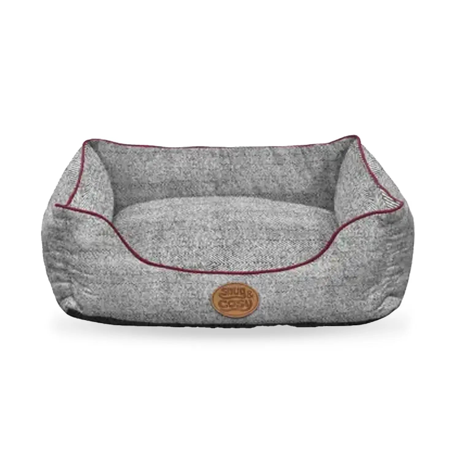 Edinburgh Herringbone Dog Rectangle Bed