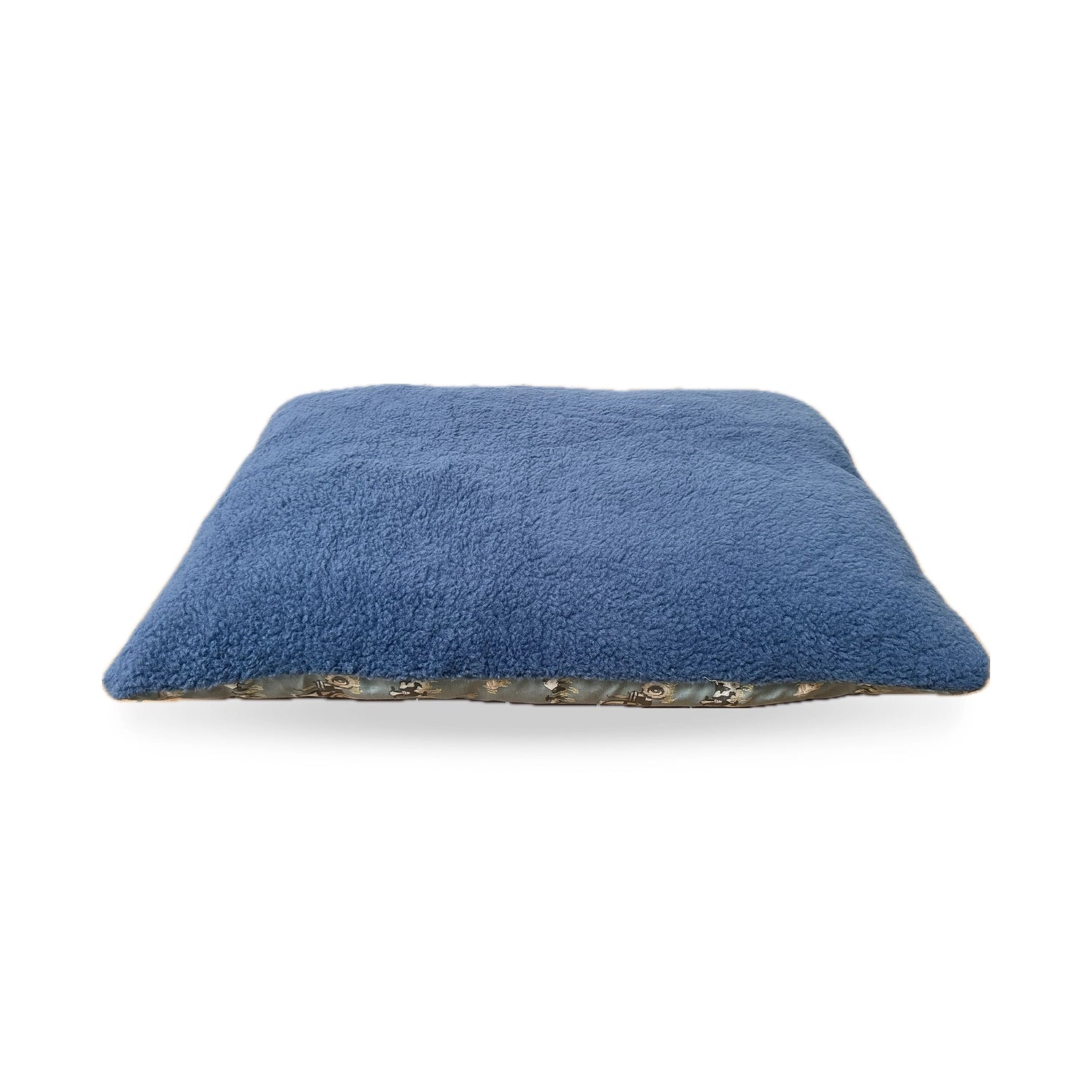 Farmyard Blue Lounger Cushion Reversible Dog
