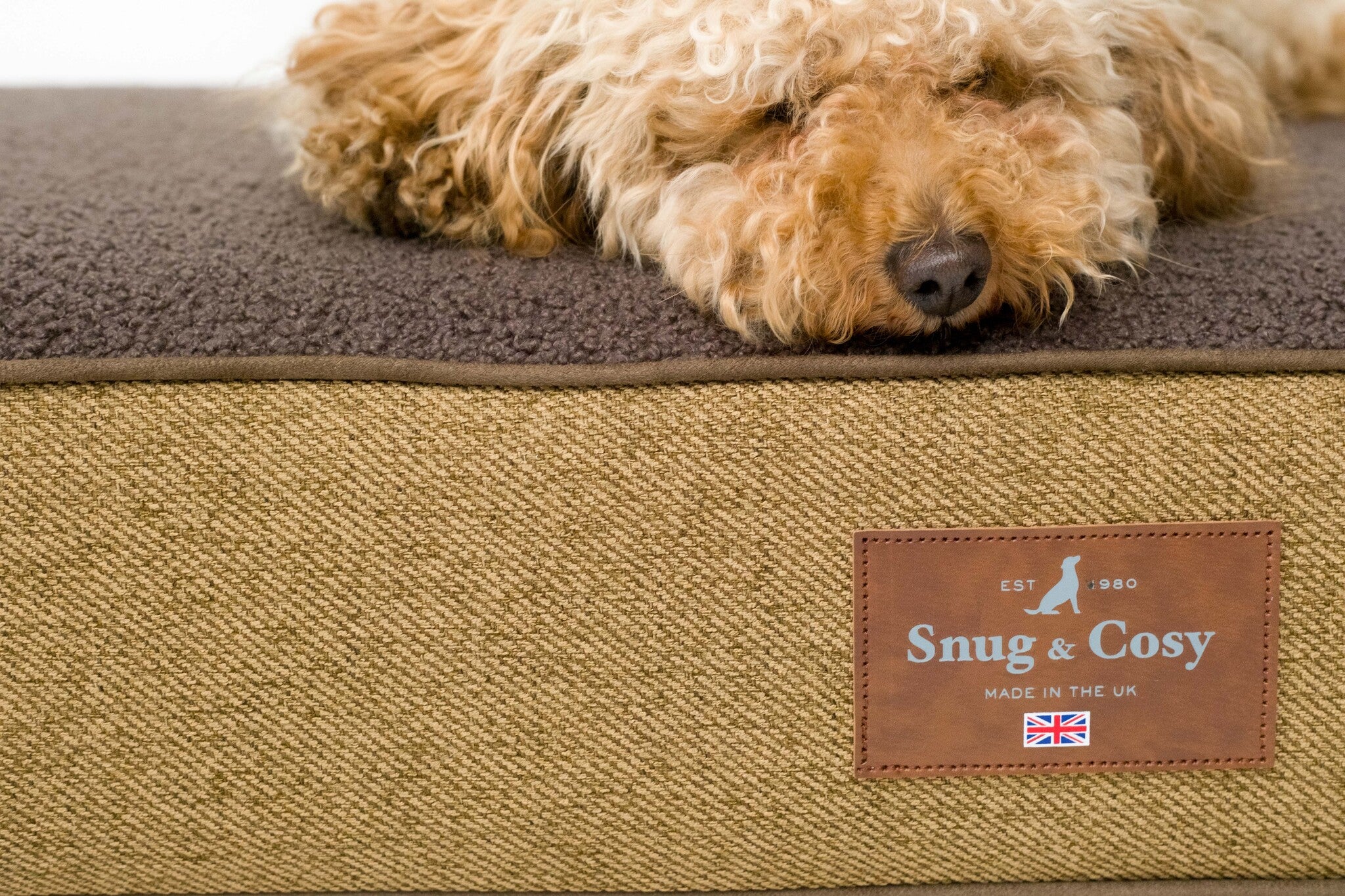 Heritage Tweed Orthopaedic Lounger