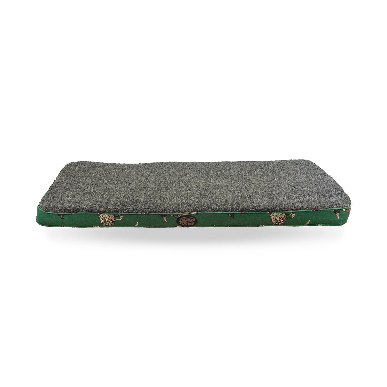 Memory Foam Lounger - Teal Duck - for dogs Snug and Cosy Pets