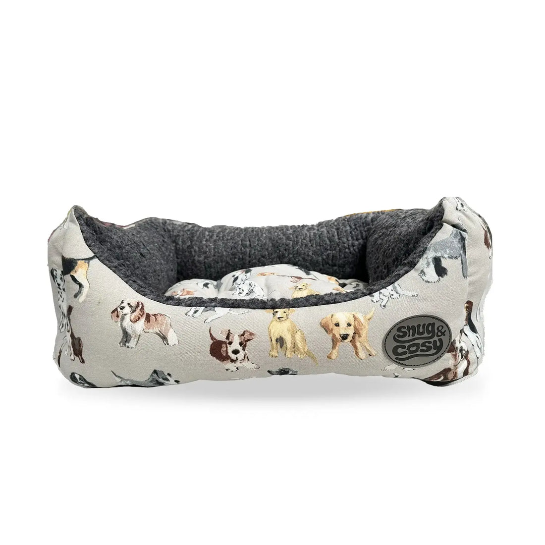 Dog Print Bed