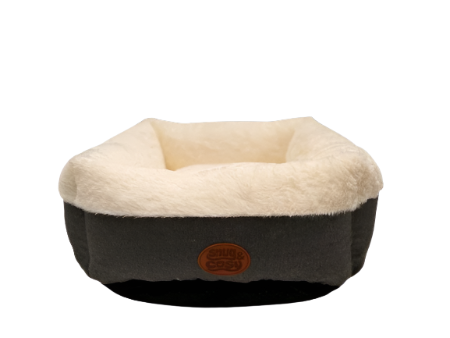 Ivory Box Bed (one size) Puppy or Cat Bed