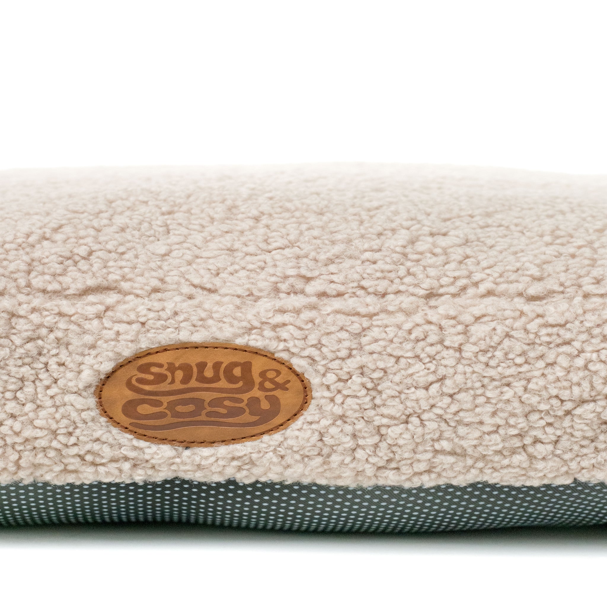 Teddy Boucle Luxurious Dog Lounger