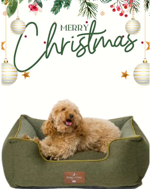 HERITAGE TWEED HIGH SIDED DOG BED