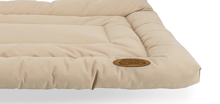 Water Repellent Dog Crate Mat – Camel - Dog Beds & Mats for dogs Snug and Cosy Pets